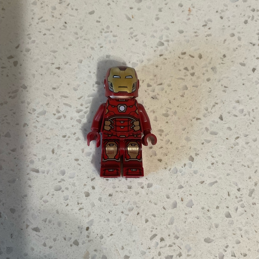 Red and Gold Iron Man Minifigure